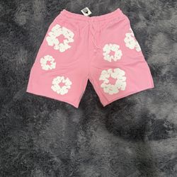 Denim tears shorts Shorts pink Size S