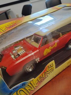 Rare Vintage Diecast Monkees Mobile American Muscle 1:18; scale