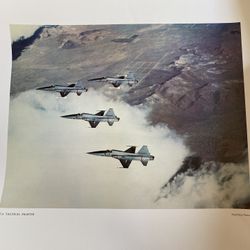 Northrop Vintage Lithograph Prints Of Aircrafts
