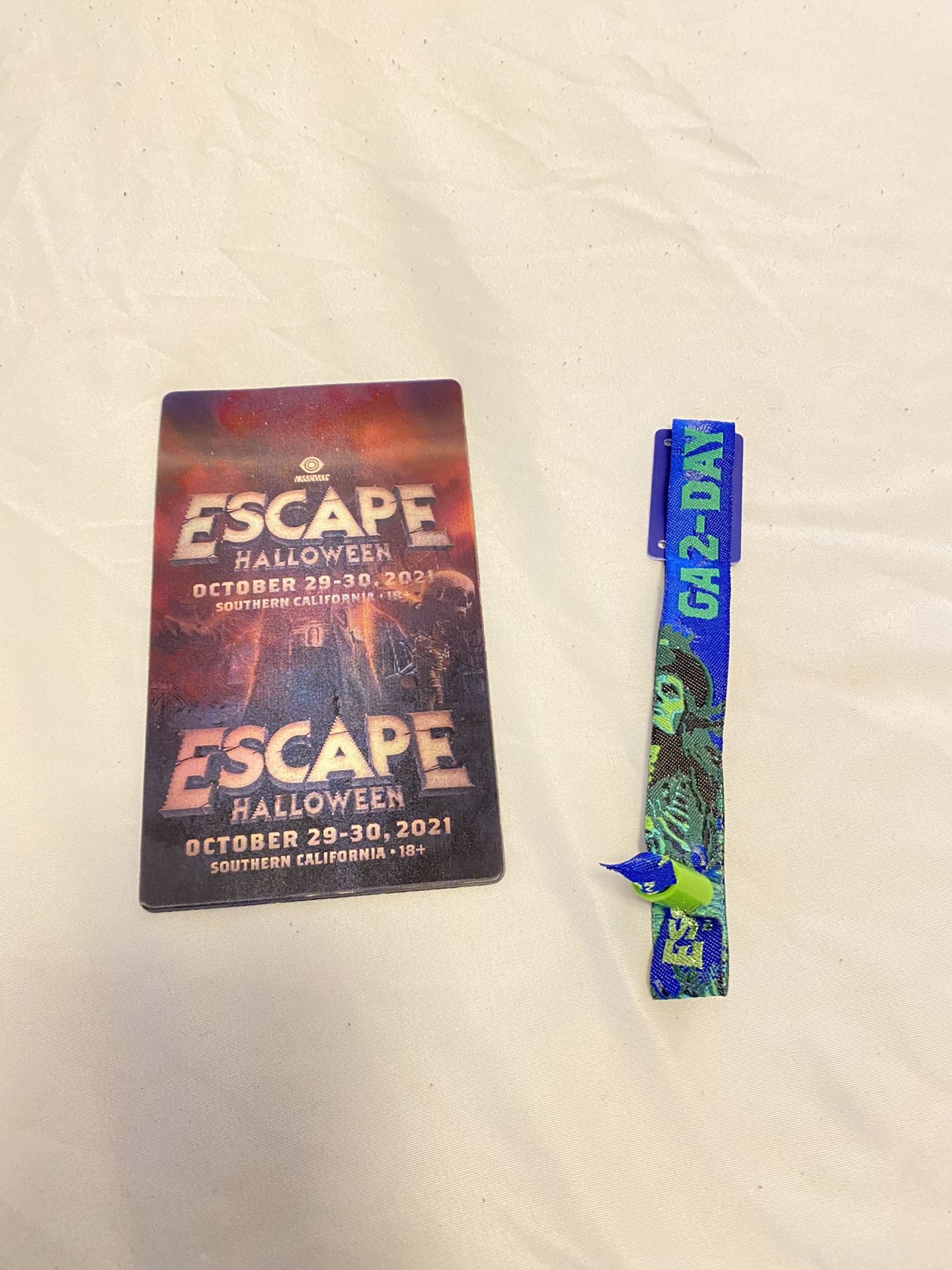 2021 Escape Halloween - 2-Day GA Experience Pass