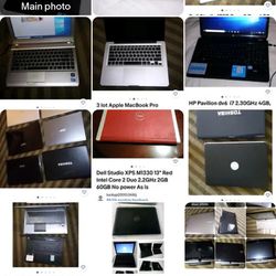 30 Lot Laptops Dell, HP,Acer, Asus Toshiba, Sony 4GB, 160GB-250GB Windows