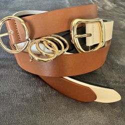 Bundle Of Woman’s Belts Size L/XL