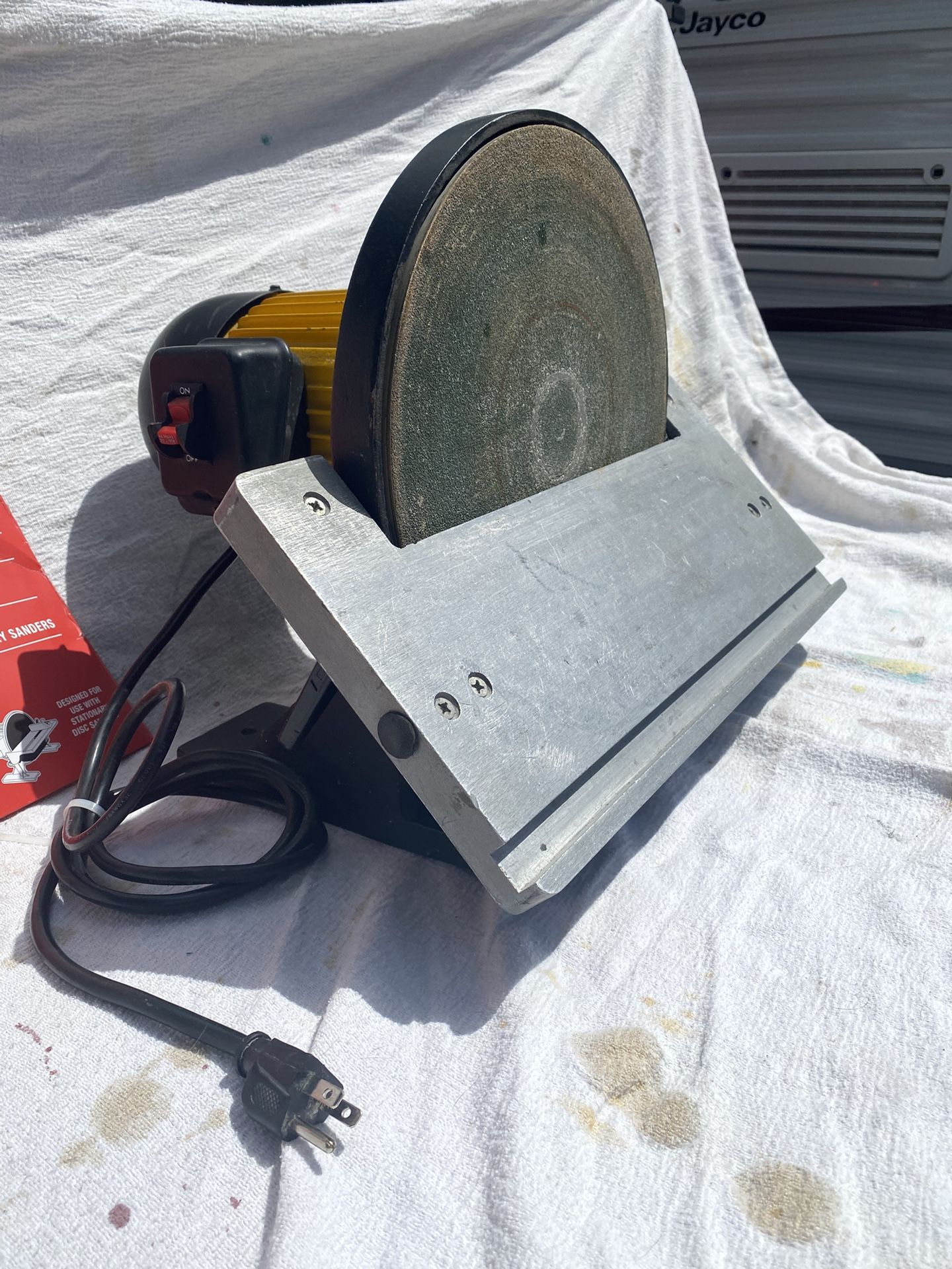 12” Disc sander