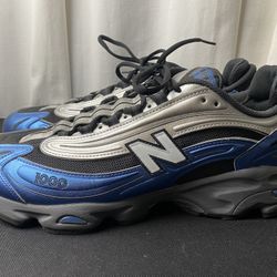 New Balance 1000 Sea Stone/Navy Men’s US 14 Silver / Grey / Blue (New W/O Box)