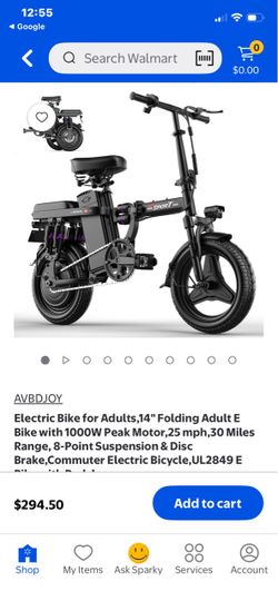 ADULT E-BIKE COMES WITH LED LIGHTS