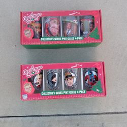 Christmas Story Collector's Series Glass 4-Pack