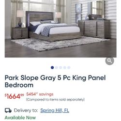 King Size Bed Frame With Box Spring 
