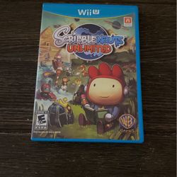 Nintendo Wii U Scribble Nauts Unlimited 