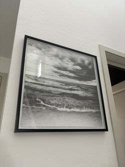Black & White Ocean Wall Art