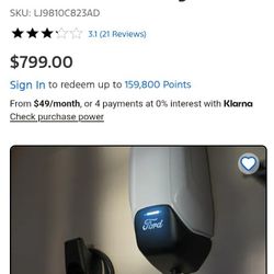 💯Ford electric Home charging Station ⛽