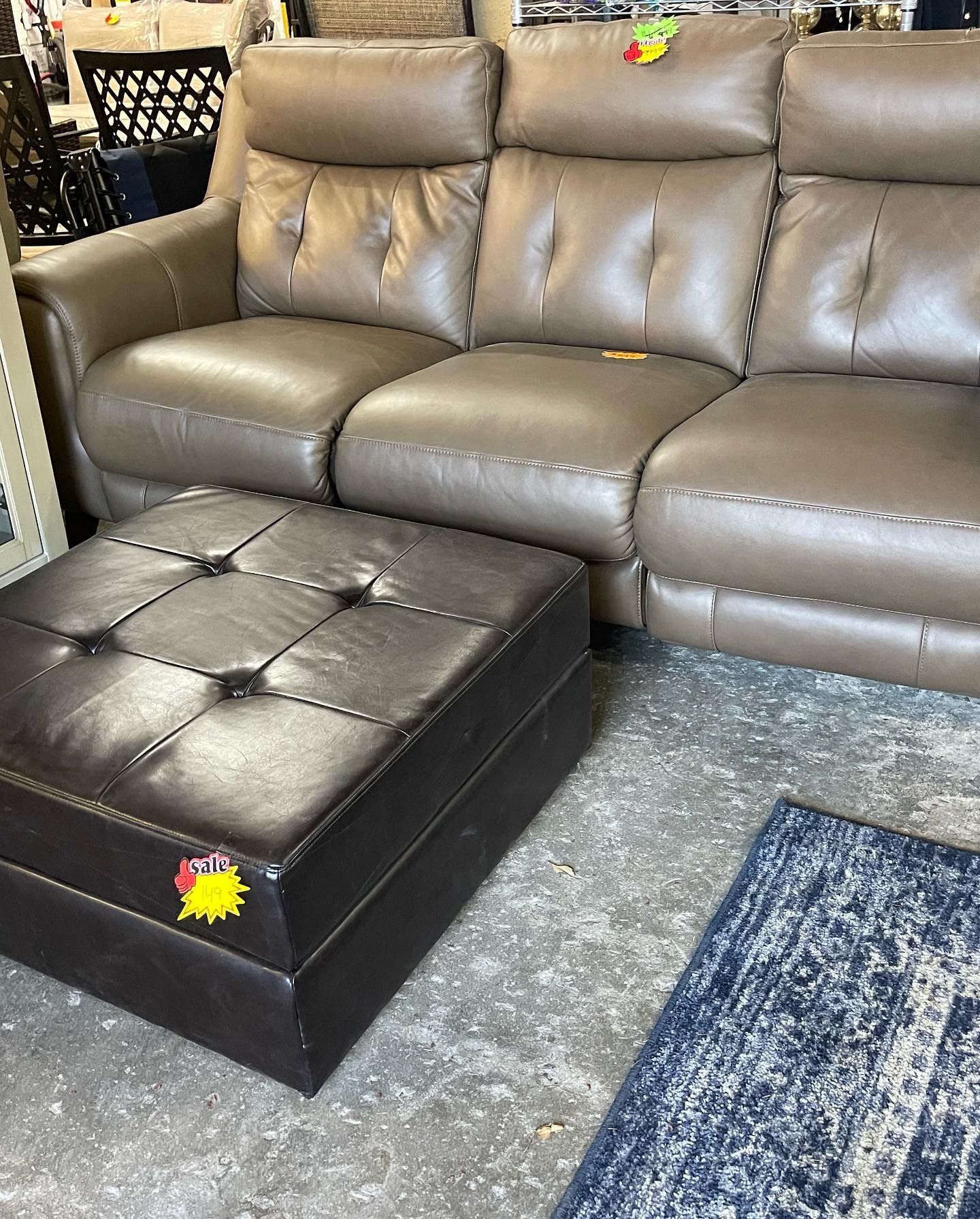 New Electric Sofa Recliner Leather Beautiful Color