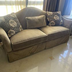 Beautiful Custom Harden Leopard Couch - 81 x 33 - Originally $5500.  Asking $350