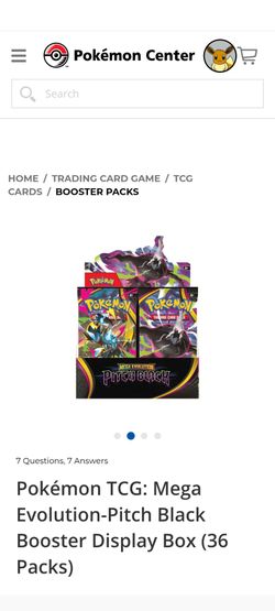 Pitch Black Booster - 36 pack