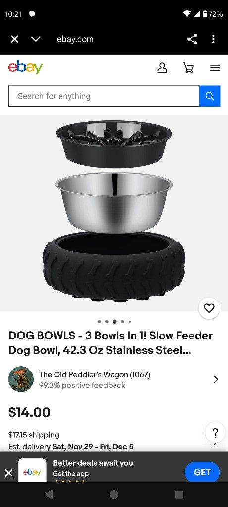 Slow Feeder Dog Bowls