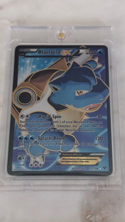 Blastoise EX Pokémon Card 142/146