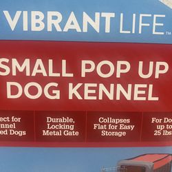 Small Dog Pop Up Kennel