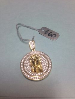 Cz diamonds..Gold over sterling silver..925