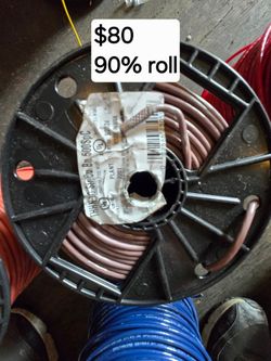 Copper wire #10 stranded THHN
BROWN