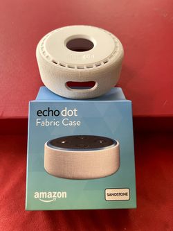 Echo Dot 2nd Gen Fabric Case - Sandstone