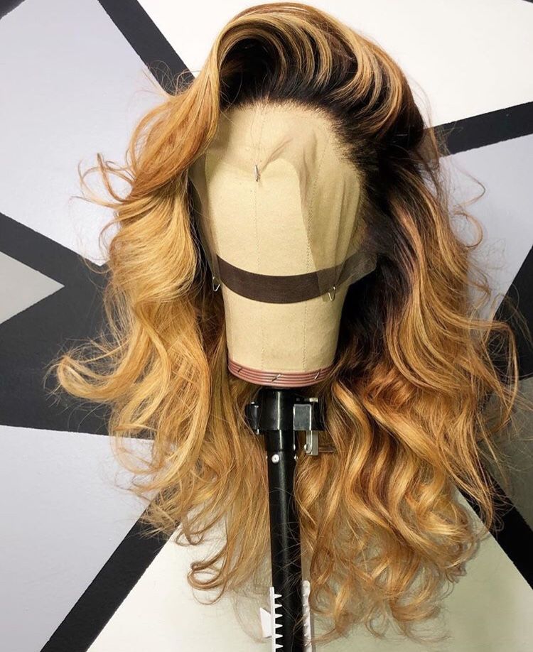 Ombre Blonde Lace Frontal Wig