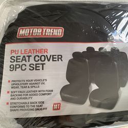 Motor Trend leather 9pc seat covers