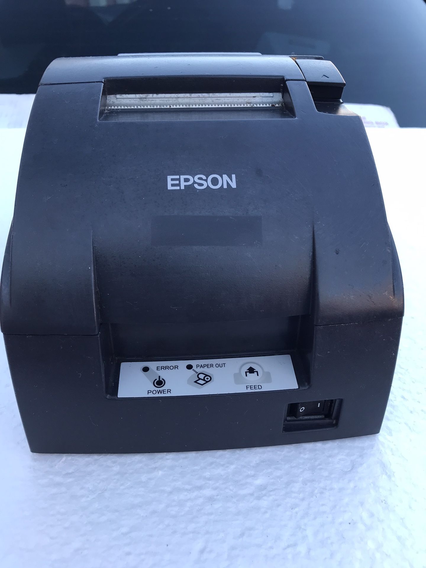 Printer. Epson TM-U220B Kitchen/Restaurant Printer. E