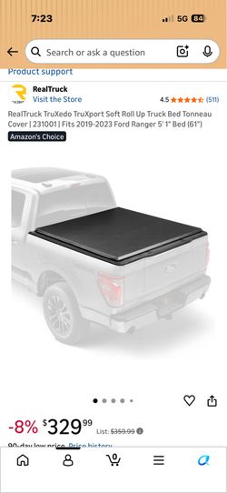 Truck Bed cover (Soft Roll Up)