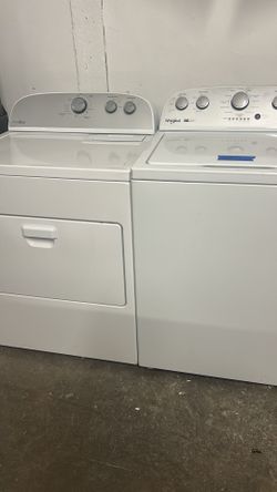 Set Whirlpool Washer And Electric Dryer