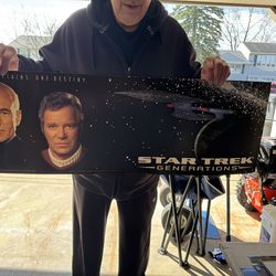 Star Trek Generations Vintage Poster