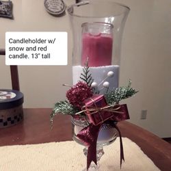Christmas Candle Holder