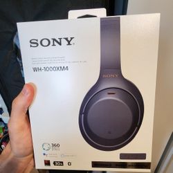 Sony Headphones | WH-1000XM4 | Midnight Blue