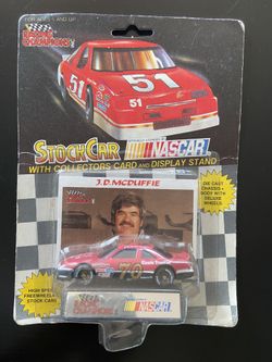 Vintage J D McDuffie NASCAR Collectible 