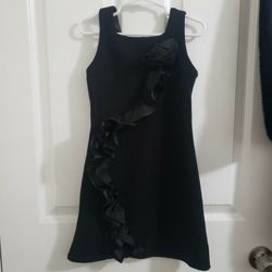 Cute All Black Dress For Kids