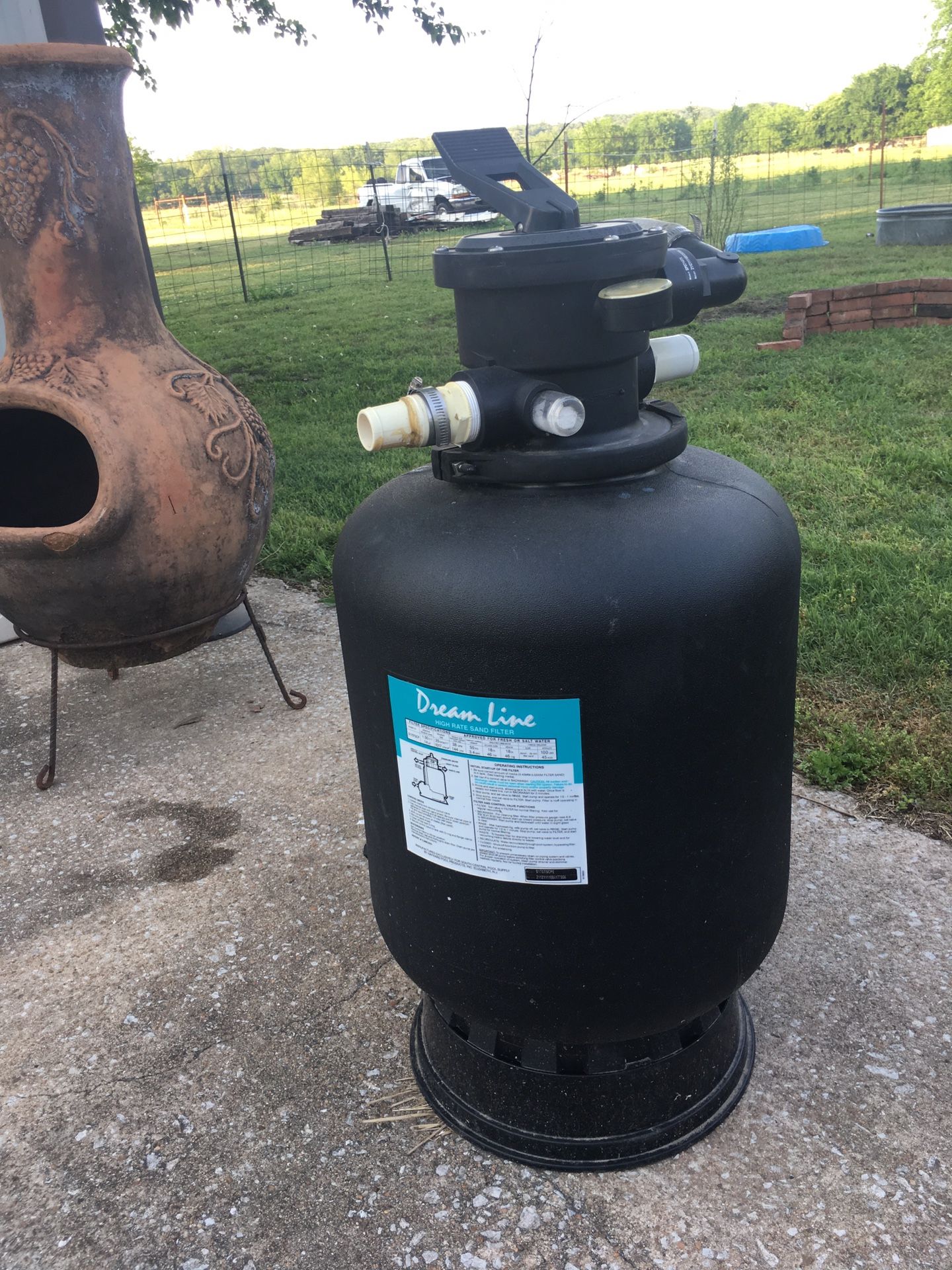 Dream Line High Rate Sand Filter