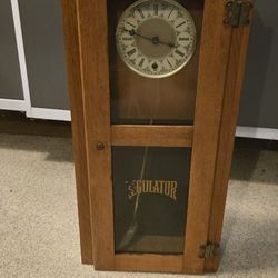 Vintage "Regulator" Clock