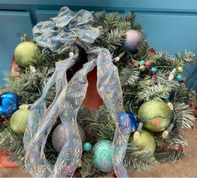 21 inch lighted wreath