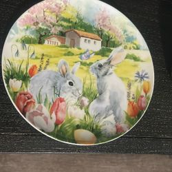 Rabbit Dinner Plate And Bowl Set