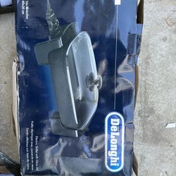 Electric Skillet With Glass Lid