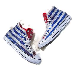 Converse Chuck Taylors Sparkly High Top Sneakers