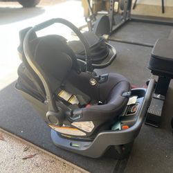 TWO UPPAbaby Aria Lightweight Infant Car Seat