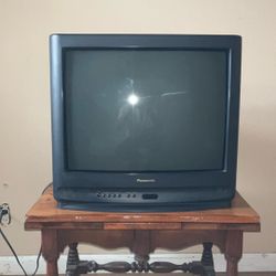 Panasonic Retro Vintage Gaming Tv Television  Sony VHS DVD 