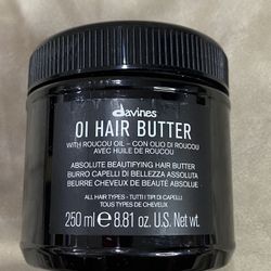 Davines OI Hair Butter, Nourish And Hydrate, Gently Moisturize And Control Frizz 