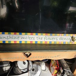 Wall Hanging Decoration Plastic Sun A Star And Also A Hanging Plaque Sign