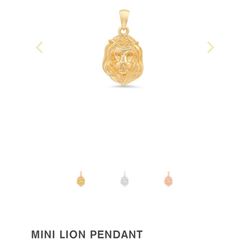 Jacoje mini lion (pendant Only)