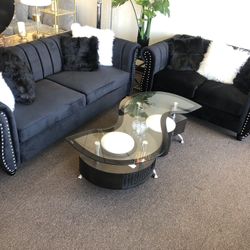2 Pc Sofa And Loveseat 