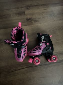 Roller Derby Trac Star Adjustable Skates for Kids, Beginners