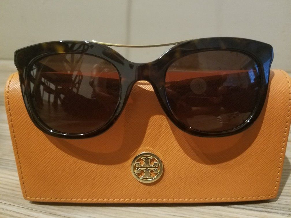 Tory Burch TY7105 1378/T5 53-22 140 3P Dark Tortoise Sunglasses