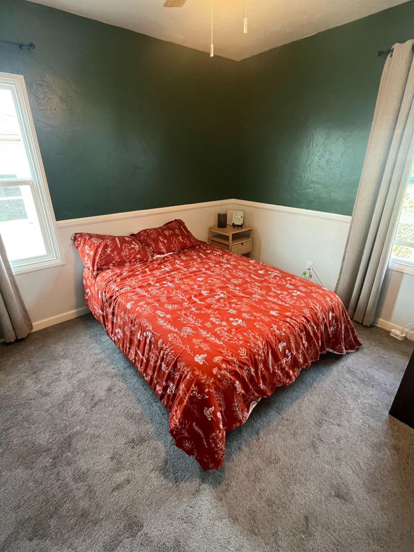 Full Size Bed Frame with Mattress
