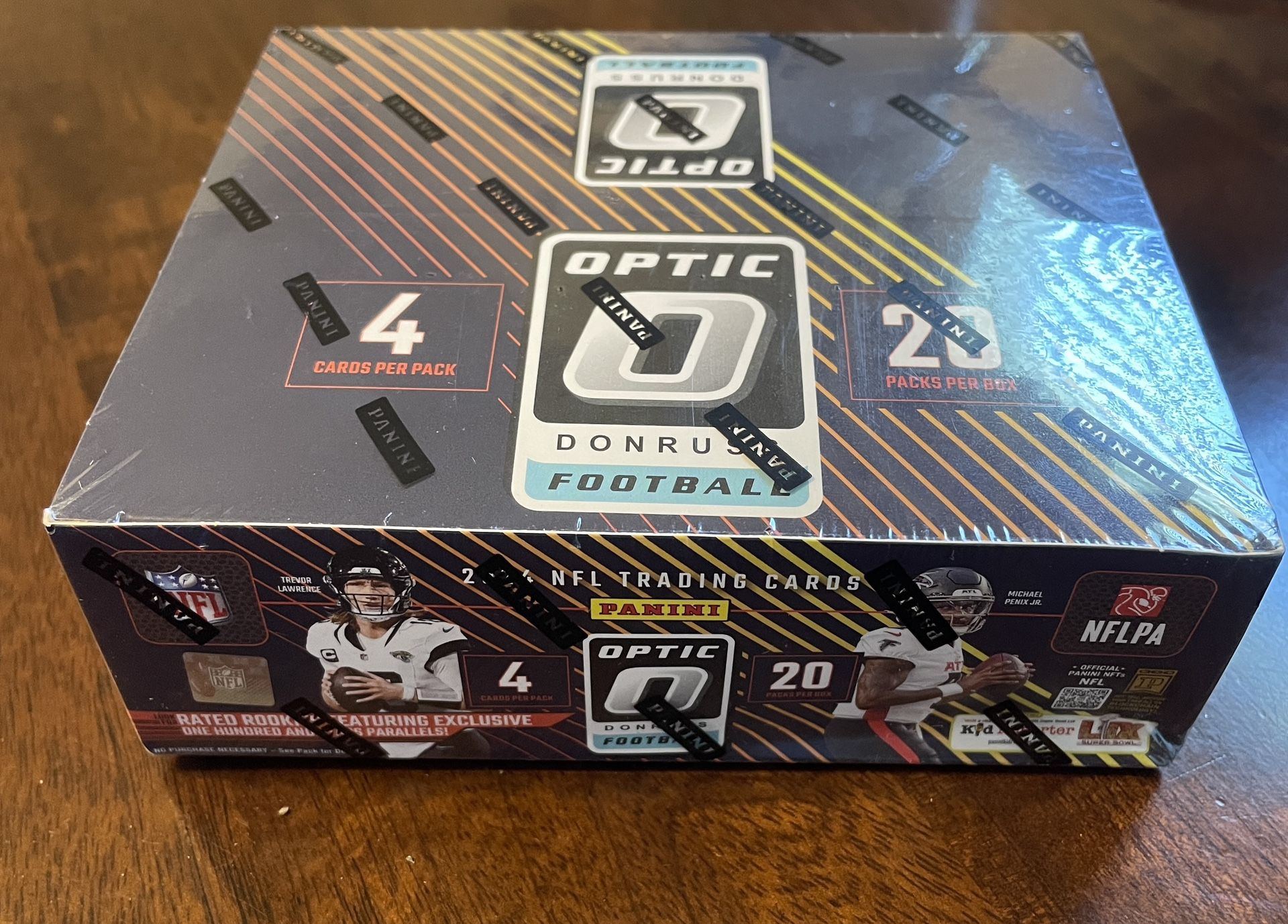 2024 Panini Donruss OPTIC Football NFL Retail Box 20 PACK BOX - IN HAND