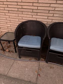 Patio chairs